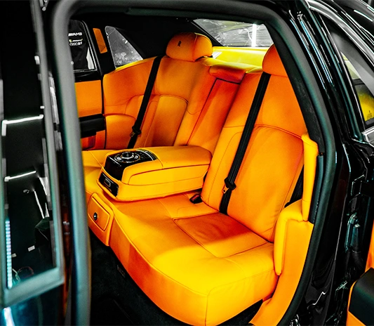 leather seats upholstery